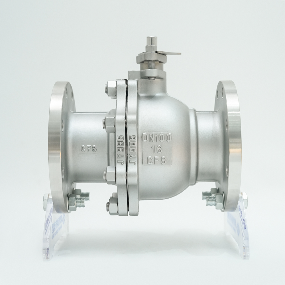 RVS flenskogelkraan Q41F-16P