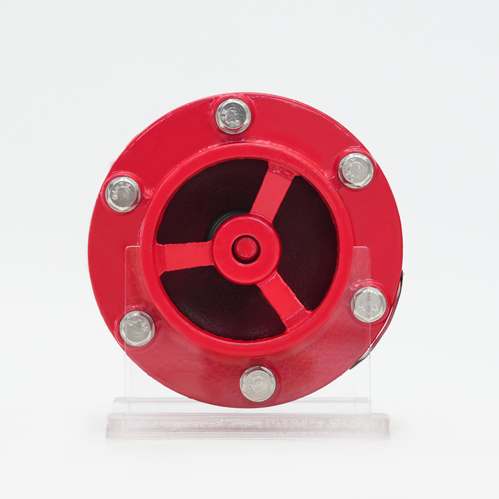 Gegroefde geluiddemper terugslagklep GHC41X-16Q